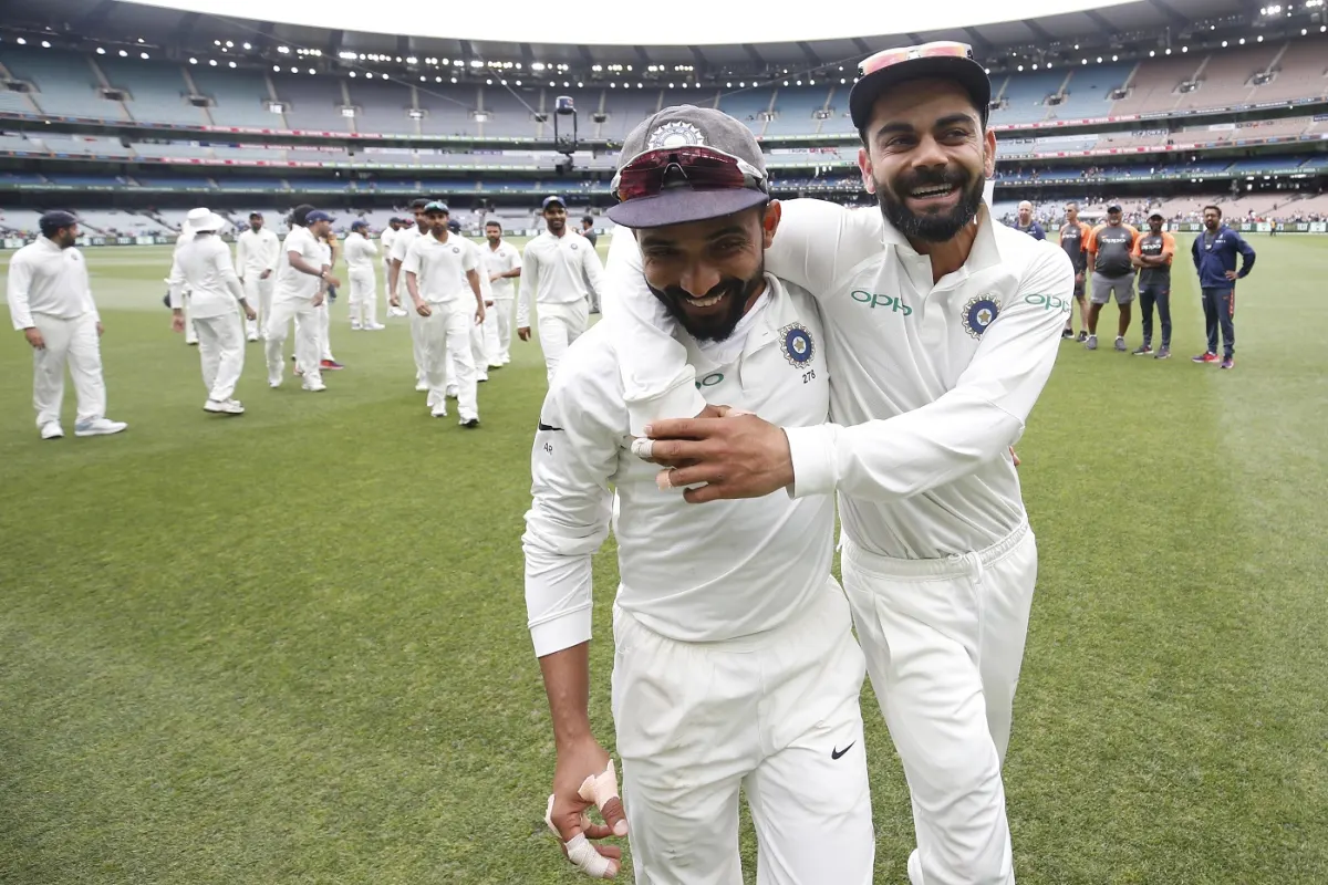 Kohli's Emotional Message for Ajinkya Rahane