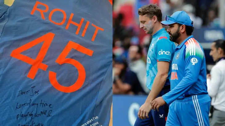 Jos Buttler Delighted With Rohit’s Signed Jersey