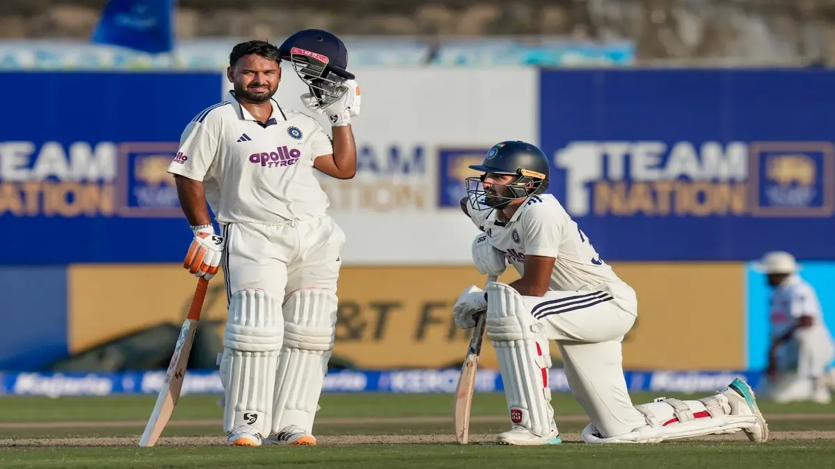 Rishabh Pant Sets New Record with 100 Test Sixes