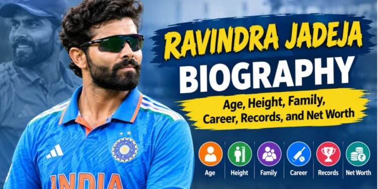 Ravindra Jadeja Biography 2026