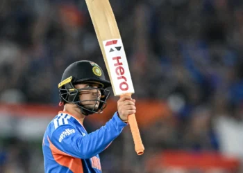 Abhishek Sharma Reaches 100 T20 Sixes in 2026